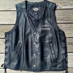 Harley-Davidson Men’s Dictate Leather Vest